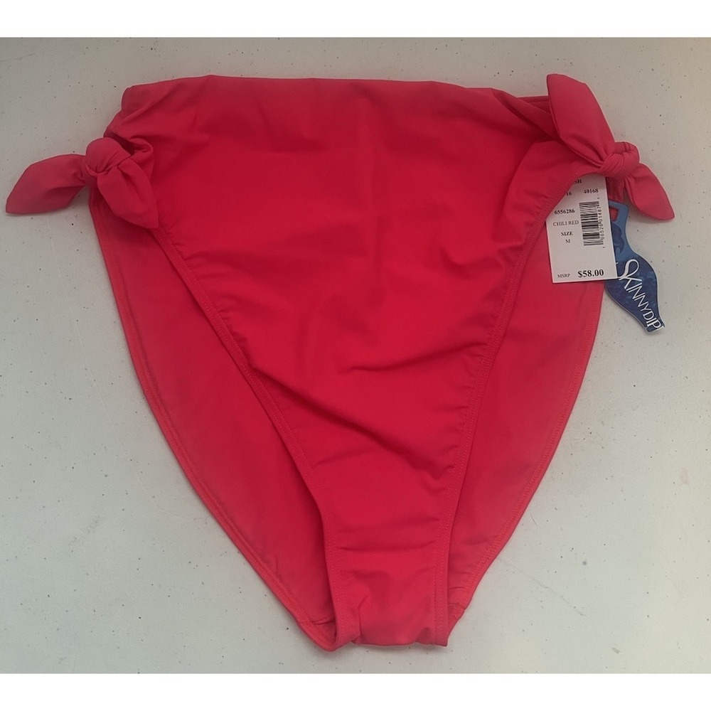 Skinny Dippers Miracle Hot‎ Pink Bikini Bottoms New with Tags Size Medium